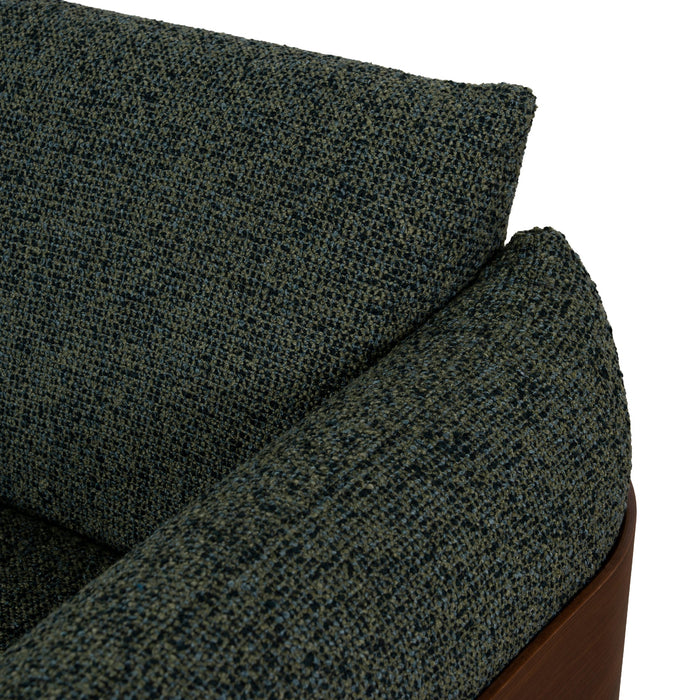 Prisha 3 Seater Sofa - Duffle Green