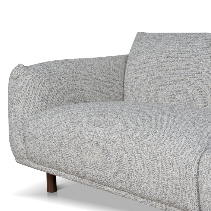 Prisha 3 Seater Sofa - Noah Silver Lining
