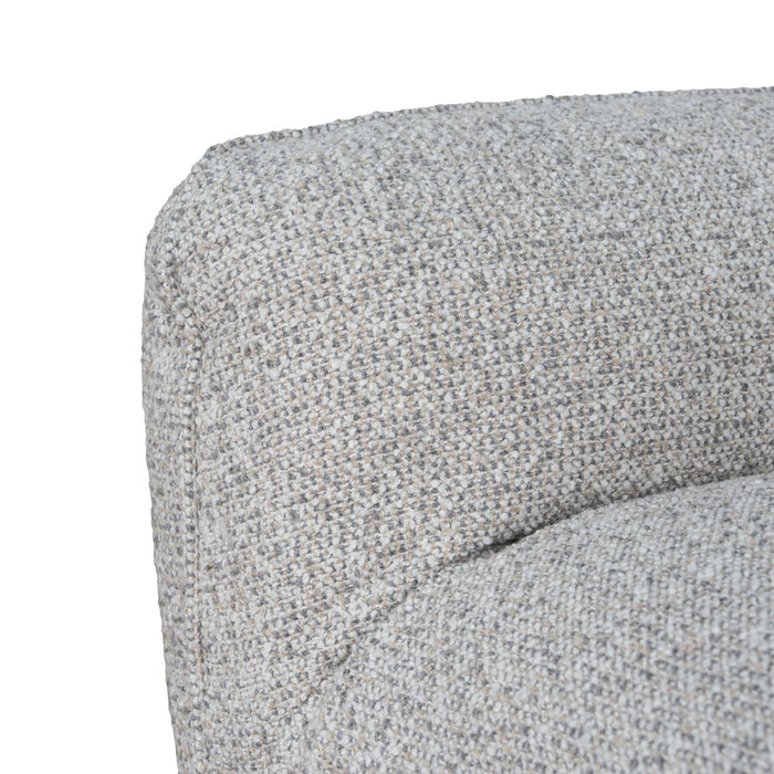 Zephyr 3 Seater Sofa - Noah Silver Lining