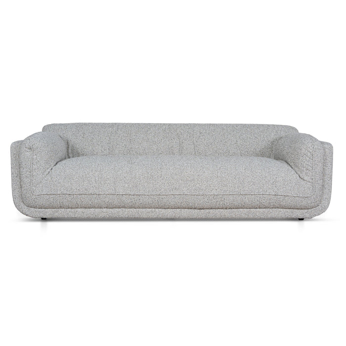 Zephyr 3 Seater Sofa - Noah Silver Lining