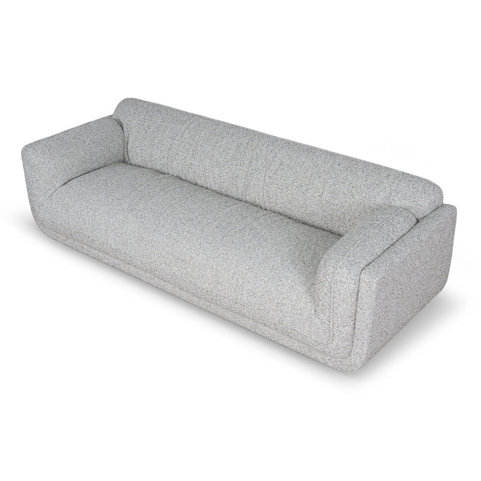 Zephyr 3 Seater Sofa - Noah Silver Lining