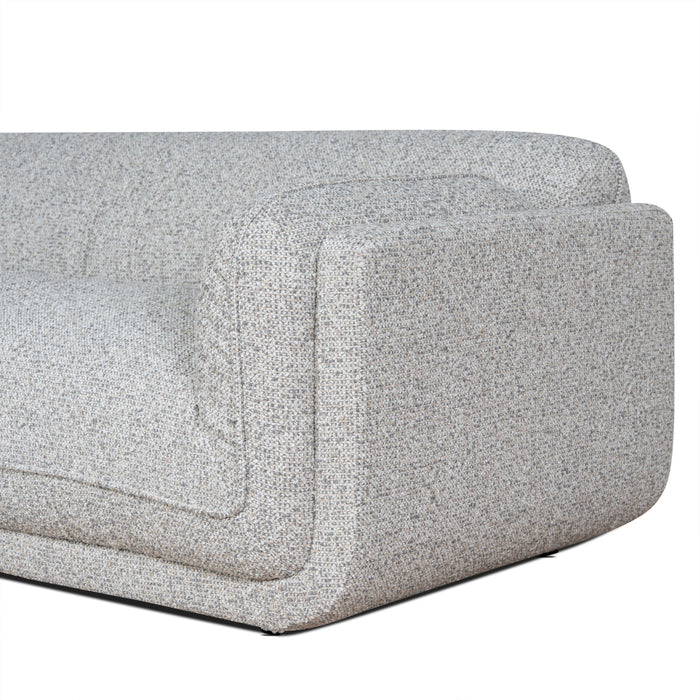 Zephyr 3 Seater Sofa - Noah Silver Lining