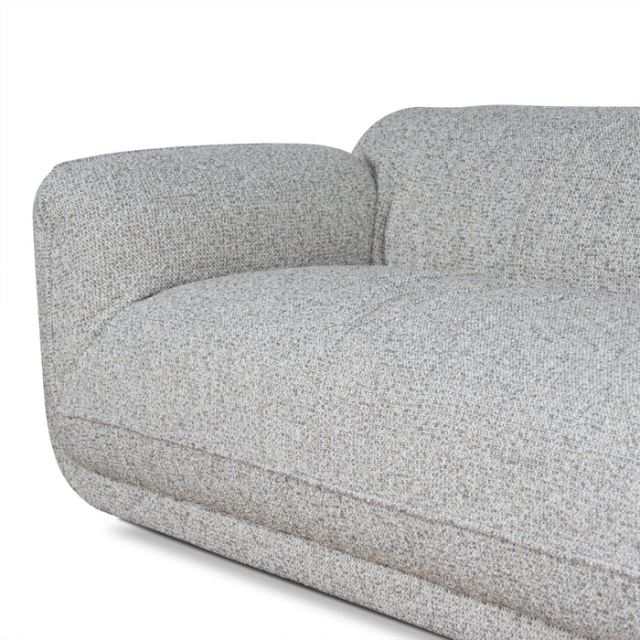 Zephyr 3 Seater Sofa - Noah Silver Lining