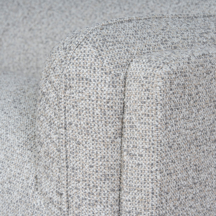 Zephyr 3 Seater Sofa - Noah Silver Lining