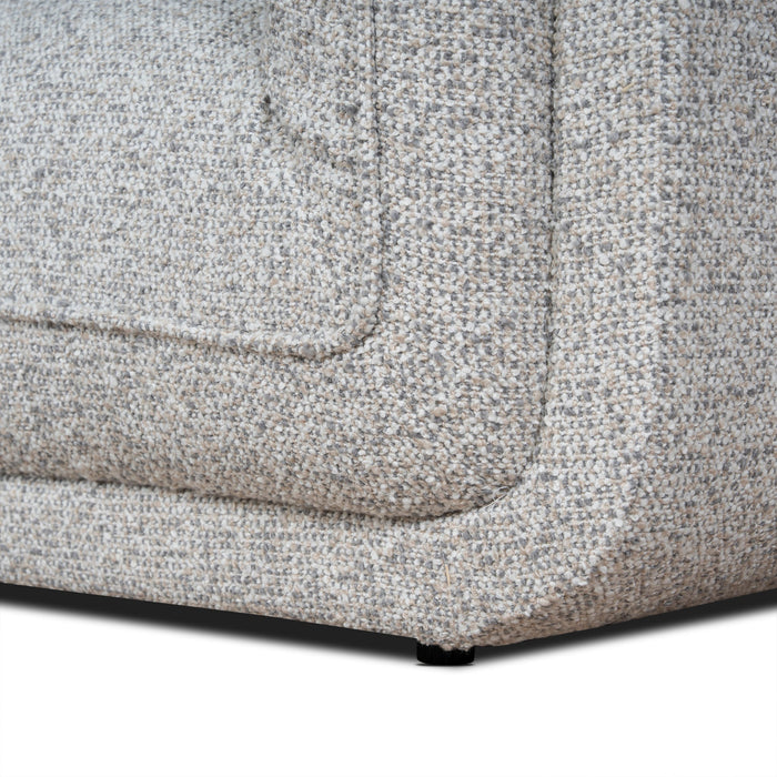 Zephyr 3 Seater Sofa - Noah Silver Lining