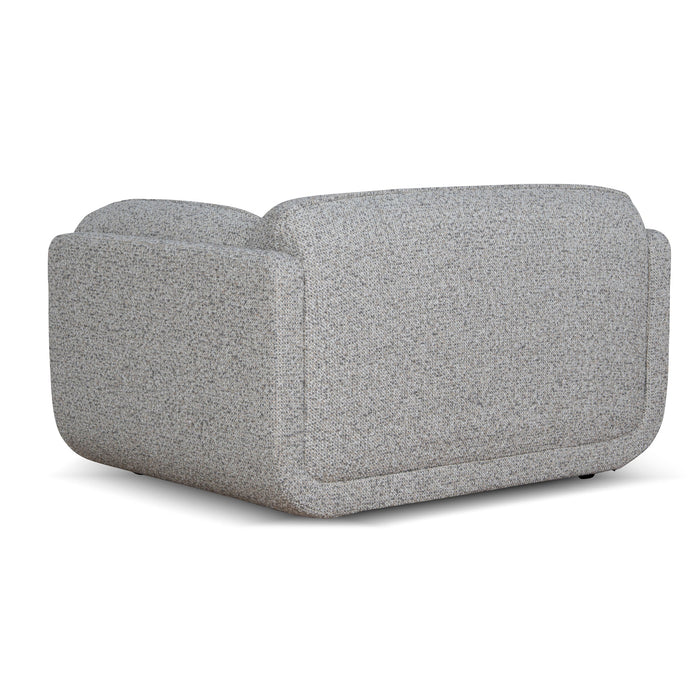 Zephyr Armchair - Noah Silver Lining