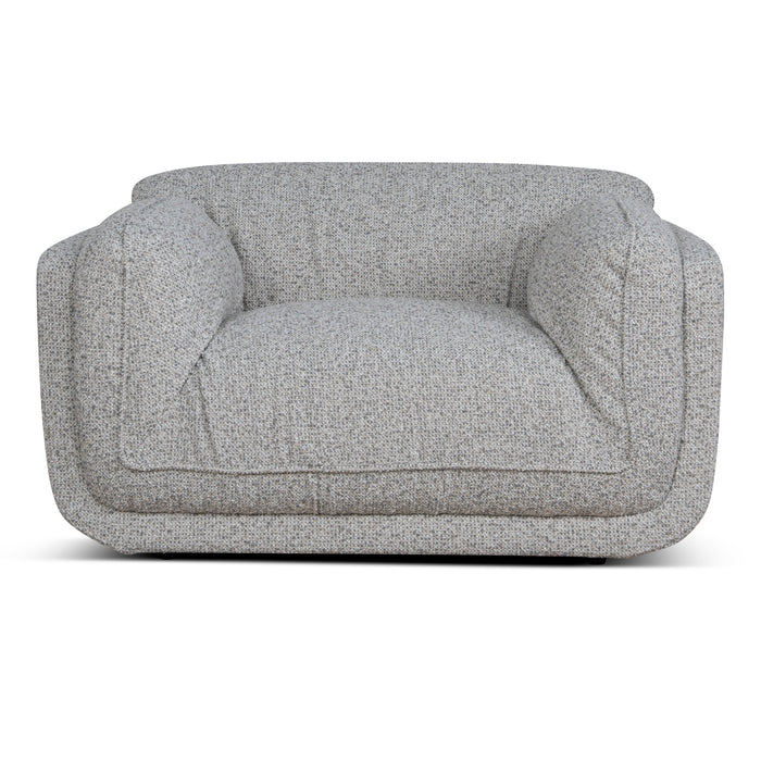 Zephyr Armchair - Noah Silver Lining