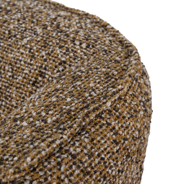 Amara Swivel Armchair - Golden Mustard