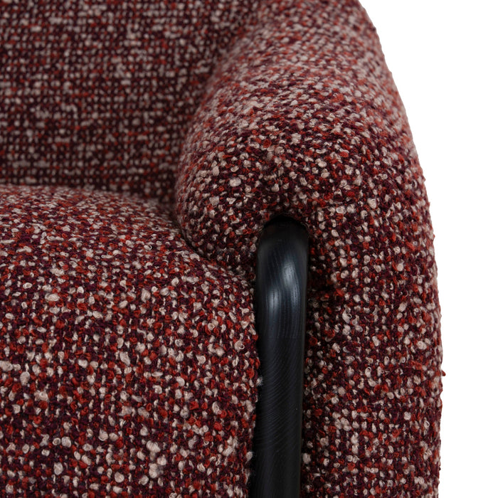 Noira Armchair - Autumn Red