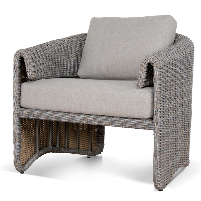 Rivana Outdoor Armchair - Light Brown