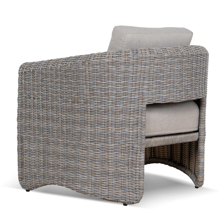 Rivana Outdoor Armchair - Light Brown