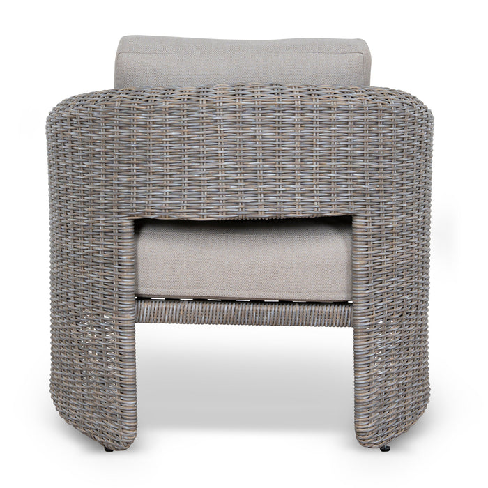 Rivana Outdoor Armchair - Light Brown
