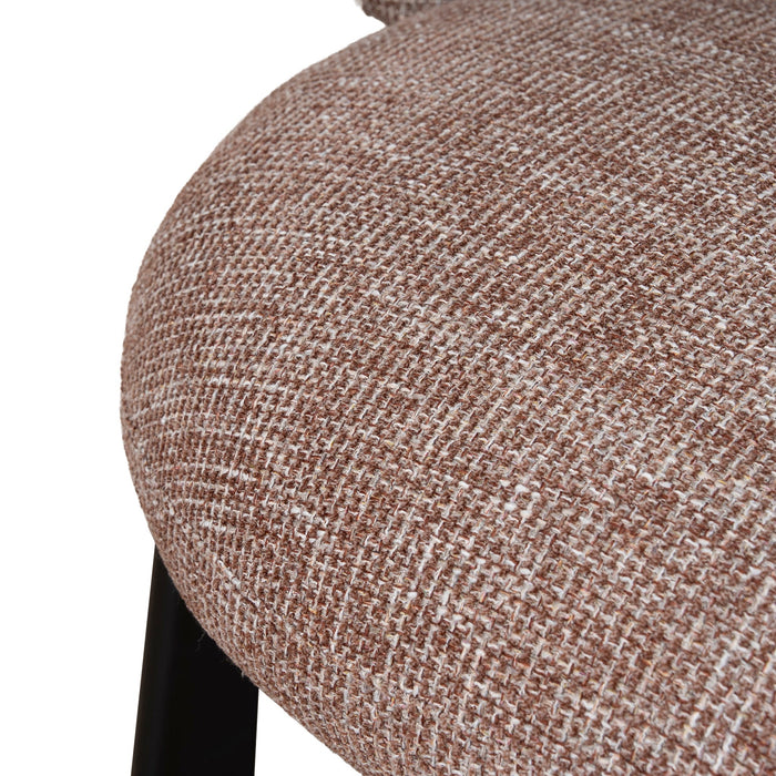 Helios Fabric Armchair - Santiago Copper