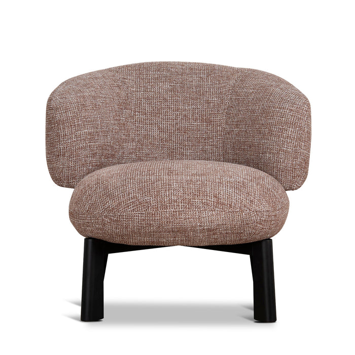 Helios Fabric Armchair - Santiago Copper