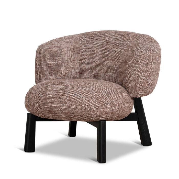 Helios Fabric Armchair - Santiago Copper