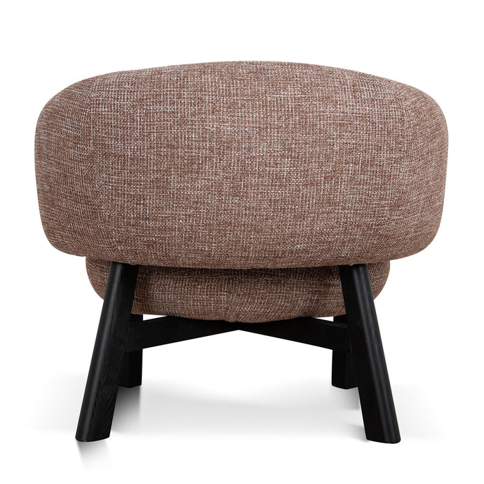 Helios Fabric Armchair - Santiago Copper