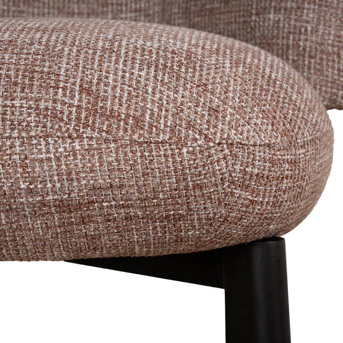 Helios Fabric Armchair - Santiago Copper