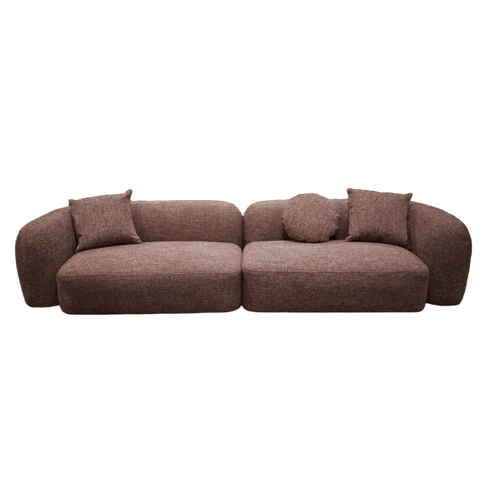 Justus 4 Seater Sofa - Santiago Copper