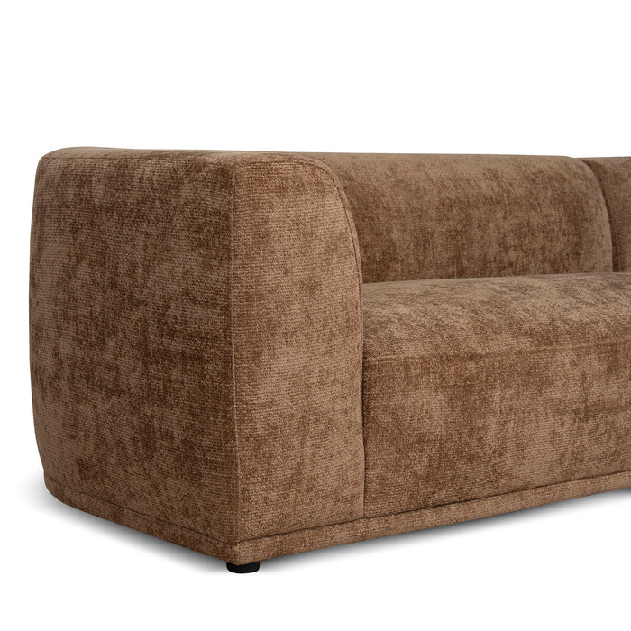 Cavallo 4 Seater Right Chaise Sofa - Lila Nutmeg