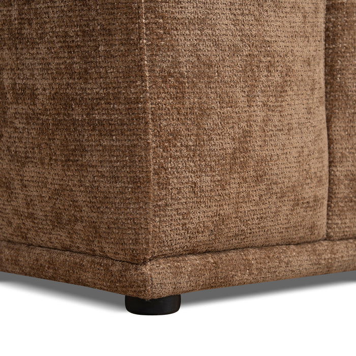 Cavallo 4 Seater Right Chaise Sofa - Lila Nutmeg