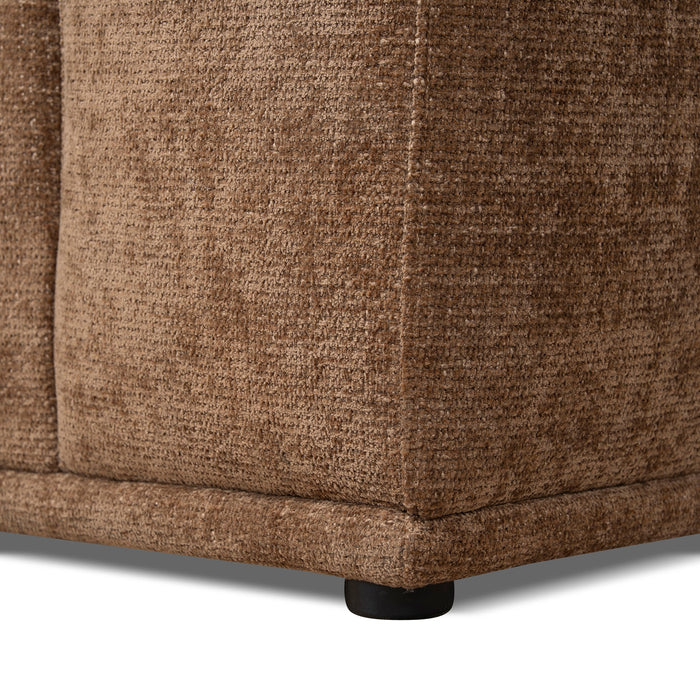 Cavallo 4 Seater Left Chaise Sofa - Lila Nutmeg
