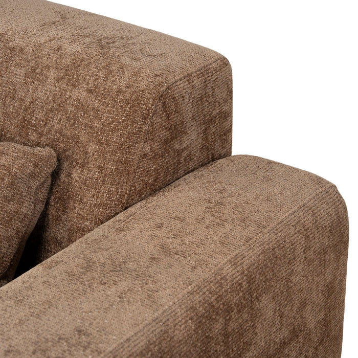 Thaleon 3 Seater Sofa - Lila Nutmeg