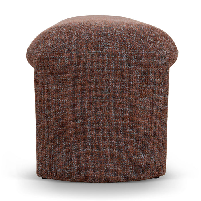 Everet 1.5m Long Ottoman Bench - Moss Brown