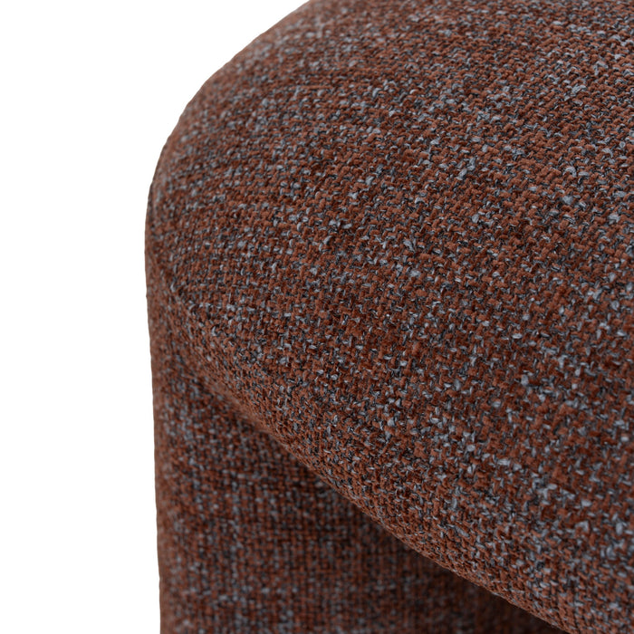 Everet 1.5m Long Ottoman Bench - Moss Brown