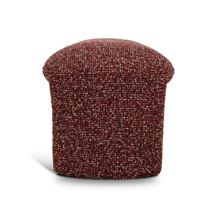 Everet 1.5m Long Ottoman Bench - Autumn Red