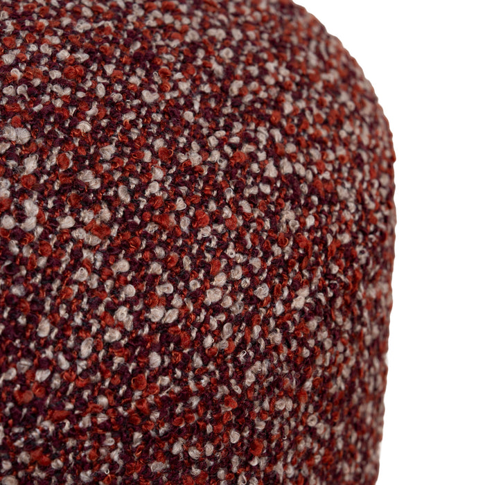 Everet 1.5m Long Ottoman Bench - Autumn Red