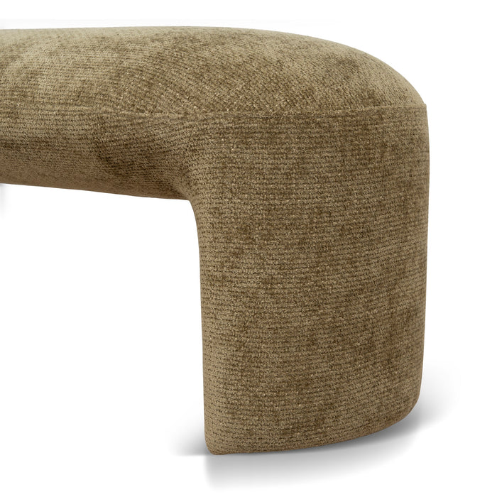 Everet 1.5m Long Ottoman Bench - Lila Olive