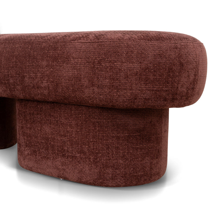 Kopitar 1.5m Long Ottoman Bench - Lila Burgundy