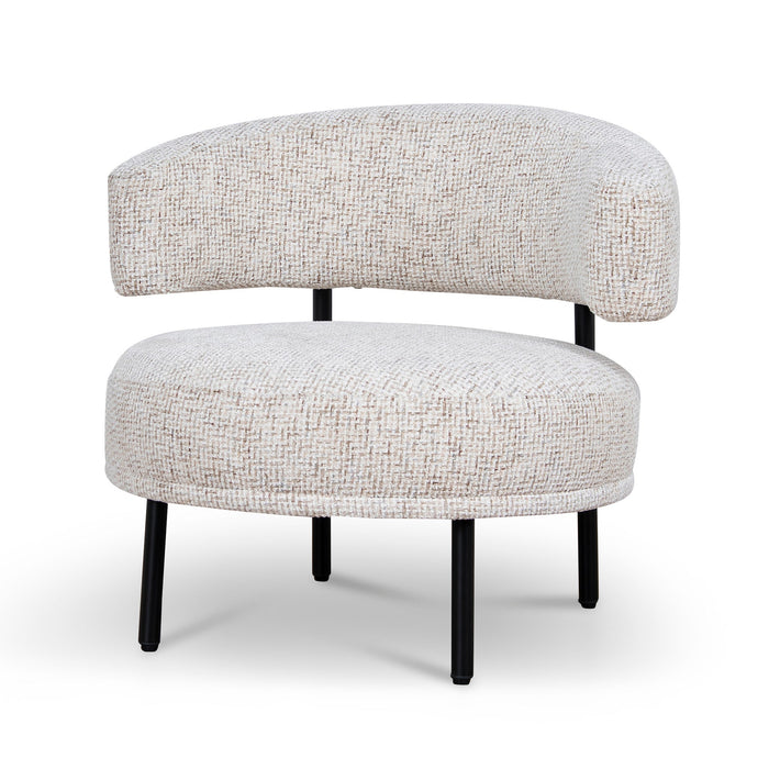Niva Armchair - Honeycomb White