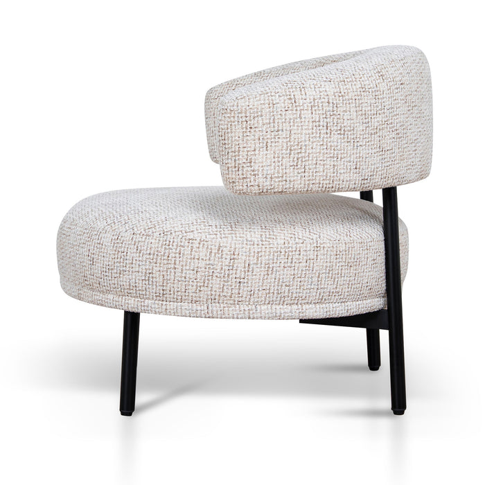 Niva Armchair - Honeycomb White