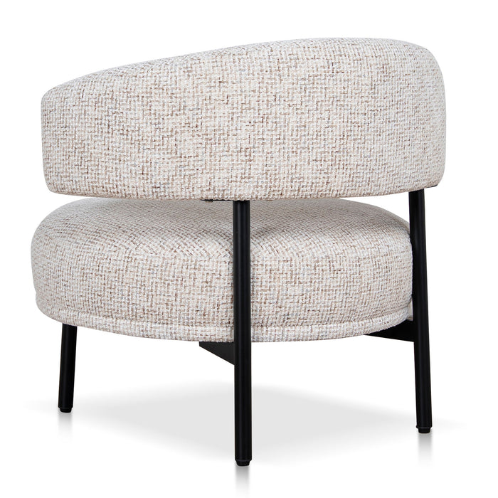 Niva Armchair - Honeycomb White