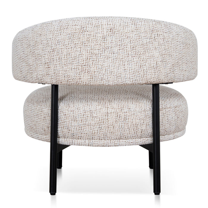Niva Armchair - Honeycomb White