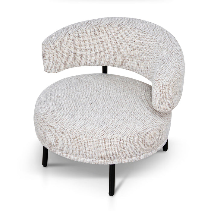 Niva Armchair - Honeycomb White