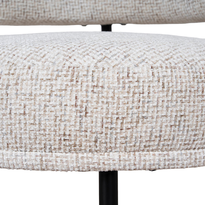 Niva Armchair - Honeycomb White