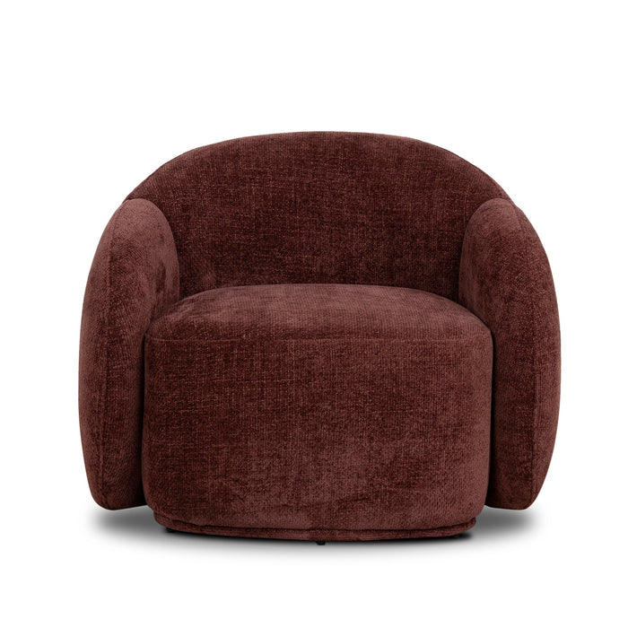 Haldor Armchair - Lila Burgundy