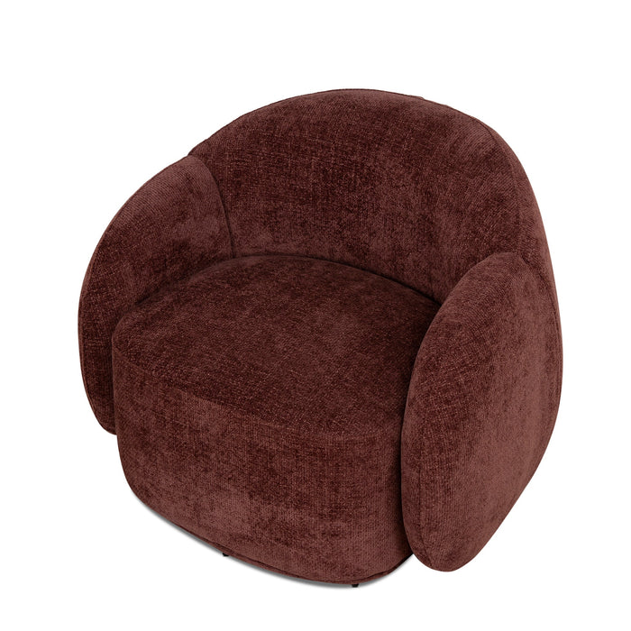 Haldor Armchair - Lila Burgundy