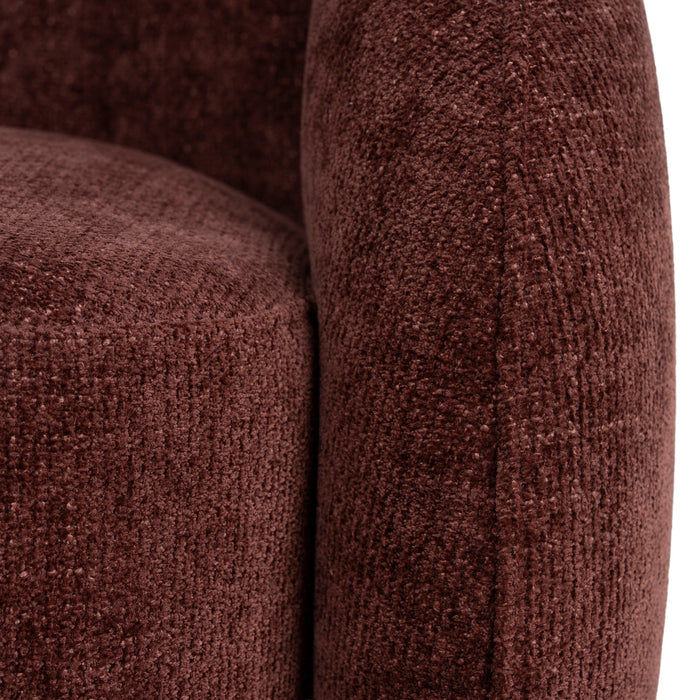 Haldor Armchair - Lila Burgundy