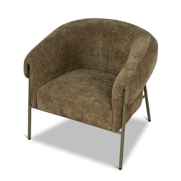 Lunaro Green Armchair - Lila Olive