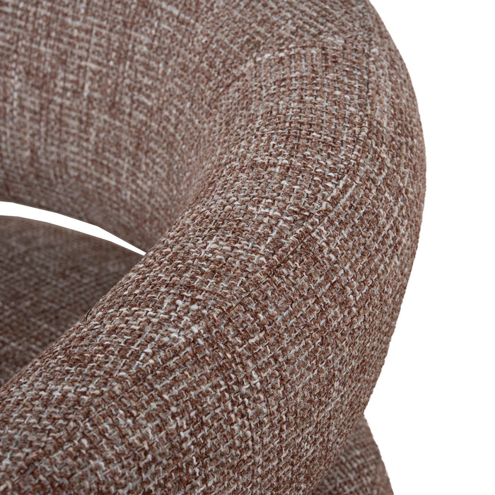 Navarro Natural Armchair - Santiago Copper