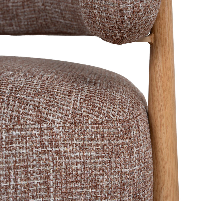 Navarro Natural Armchair - Santiago Copper