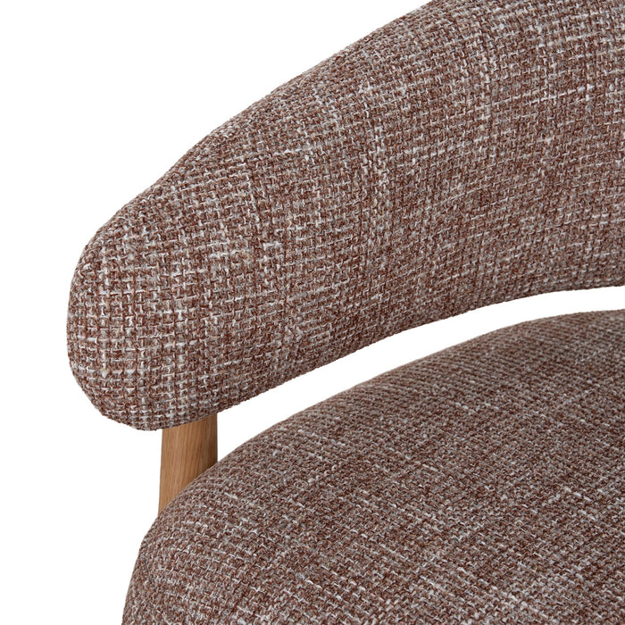 Navarro Natural Armchair - Santiago Copper