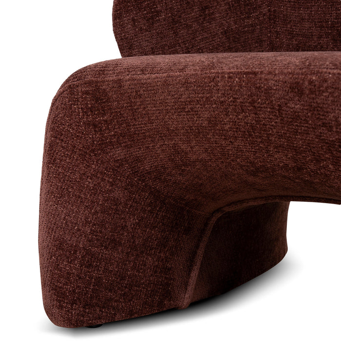 Sonora Armchair - Lila Burgundy