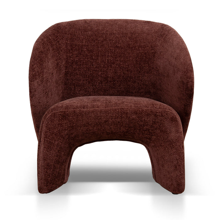 Sonora Armchair - Lila Burgundy