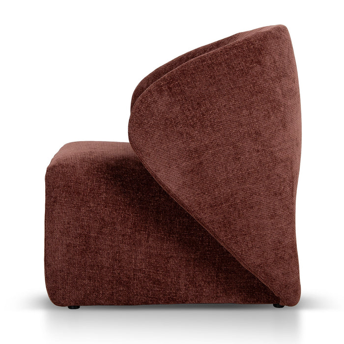 Sonora Armchair - Lila Burgundy