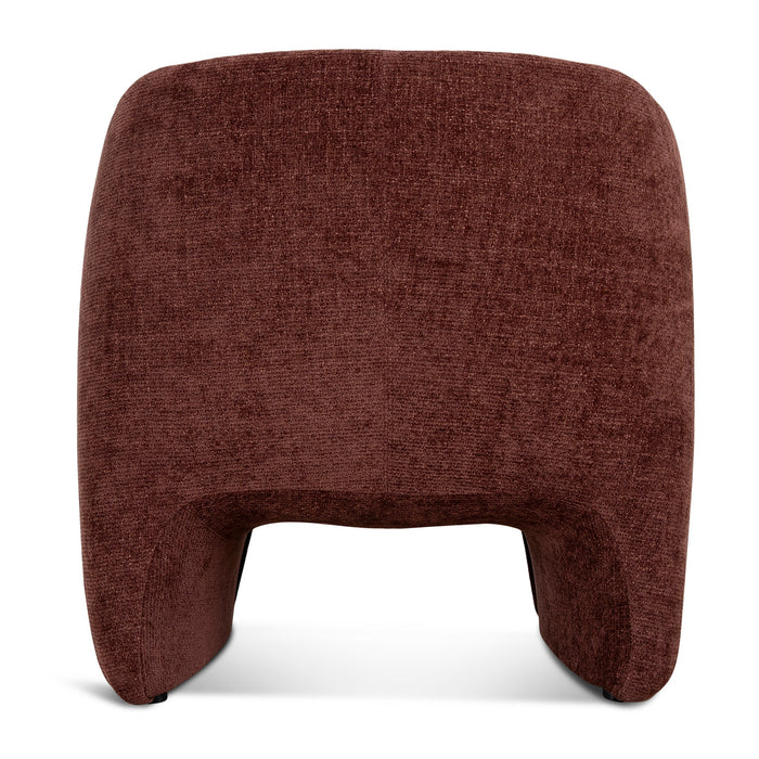Sonora Armchair - Lila Burgundy