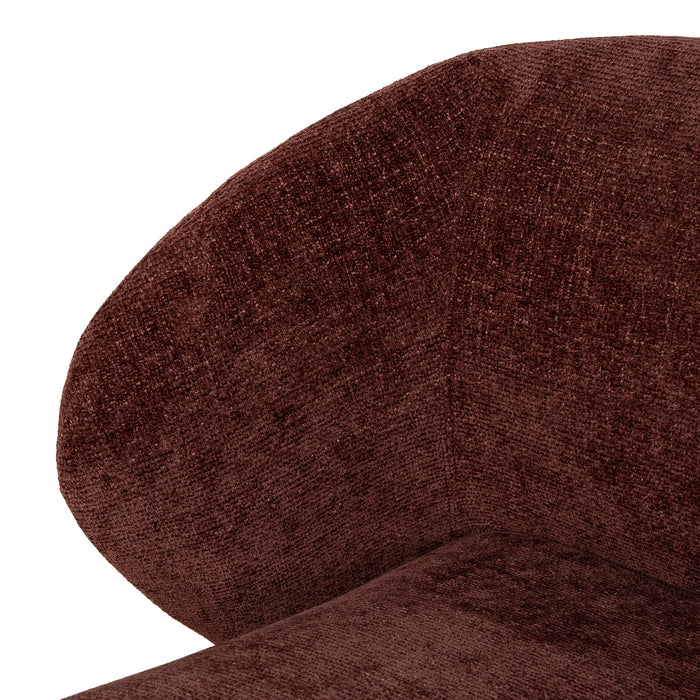 Sonora Armchair - Lila Burgundy
